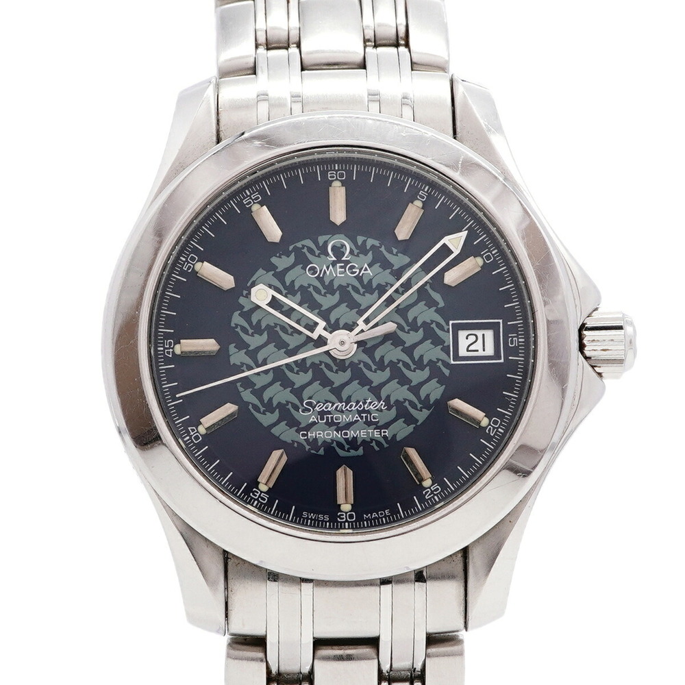 Omega Seamaster Jacques Mayol 2500.80 Blue Dial Men's Watch